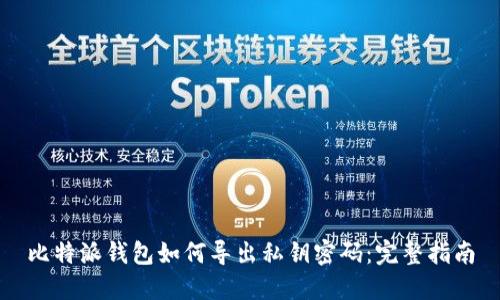 比特派钱包如何导出私钥密码：完整指南