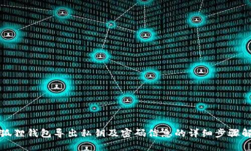 小狐狸钱包导出私钥及密码信息的详细步骤解析