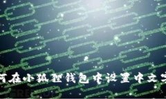 如何在小狐狸钱包中设置中文字体