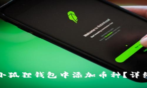 : 如何在小狐狸钱包中添加币种？详细设置指南