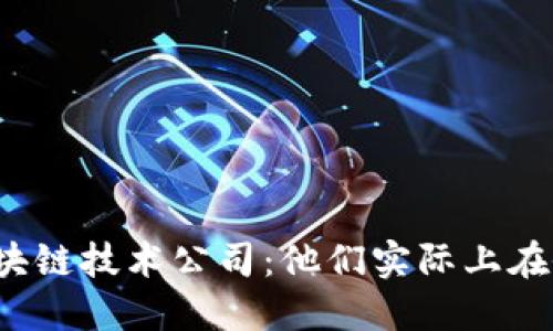 揭秘区块链技术公司：他们实际上在做什么？