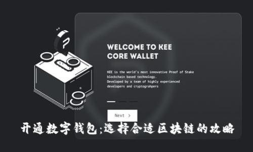 开通数字钱包：选择合适区块链的攻略
