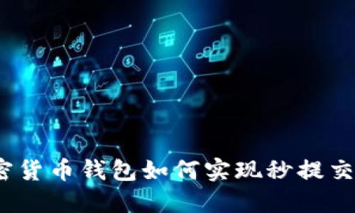 加密货币钱包如何实现秒提交易？